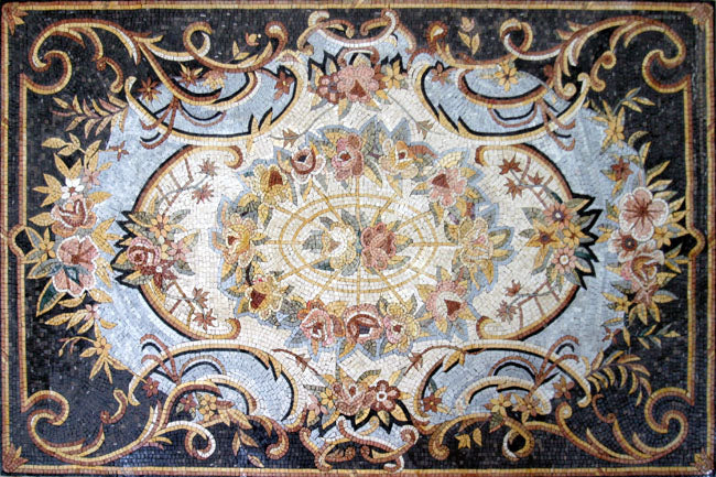 Marble Mosaic Rugs and Carpets