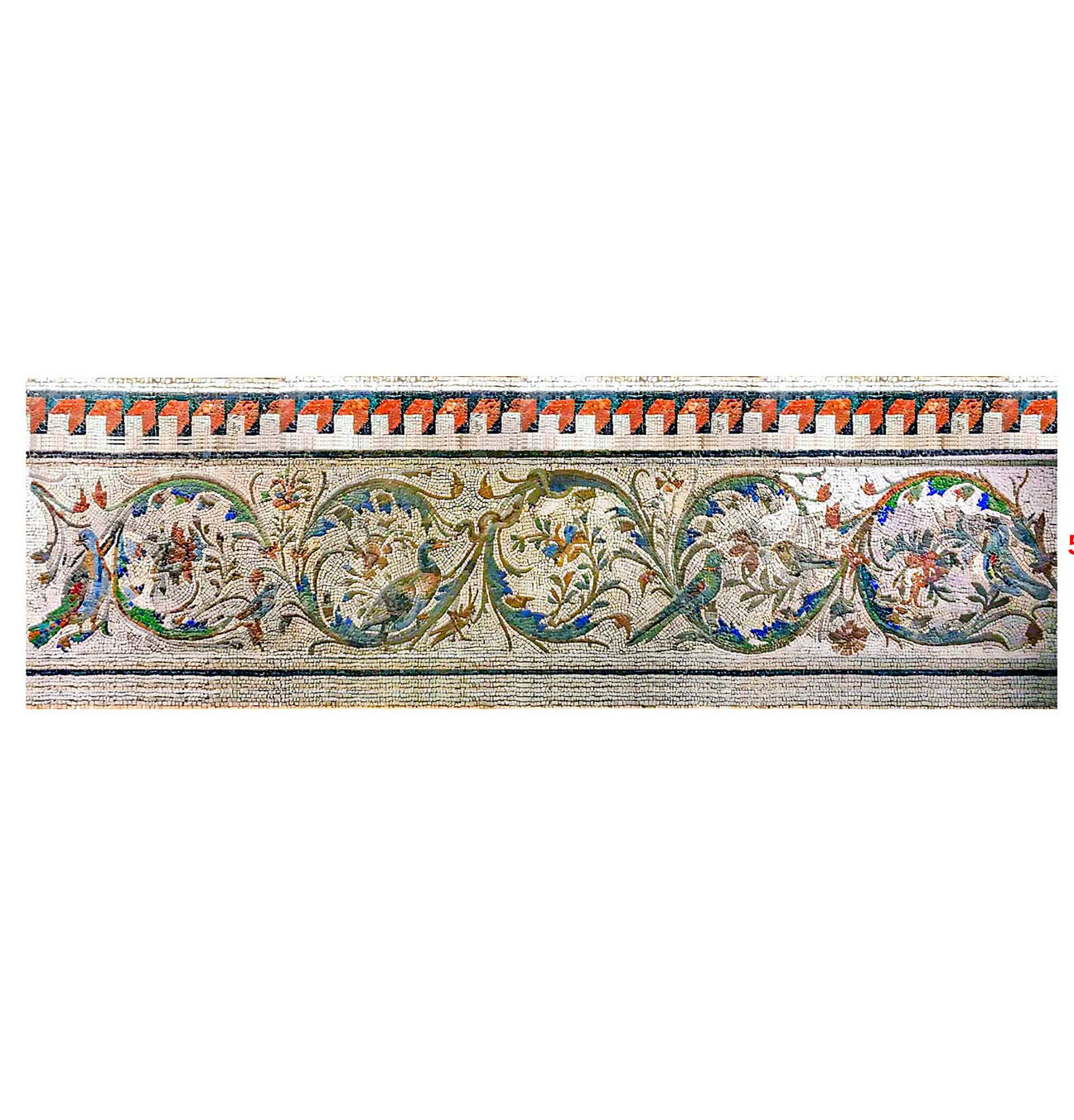 Antique Style Marble Mosaic Tile